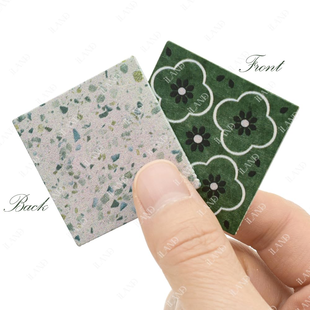 iLAND dollhouse flooring eco-friendly packaging protects tiles in transit.