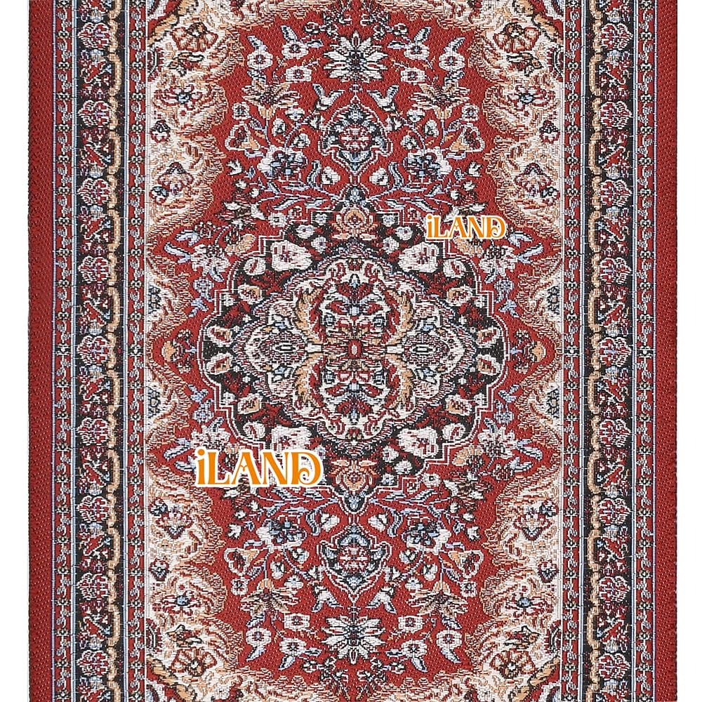 iLAND bedroom decor rug adds cozy, period-style touch.