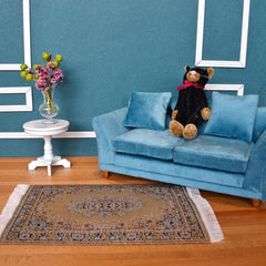 iland vintage rug suits dollhouse bedroom dioramas nicely.