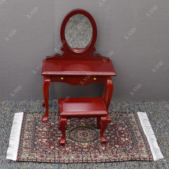 iLAND close-up rug texture shows rich color depth.
