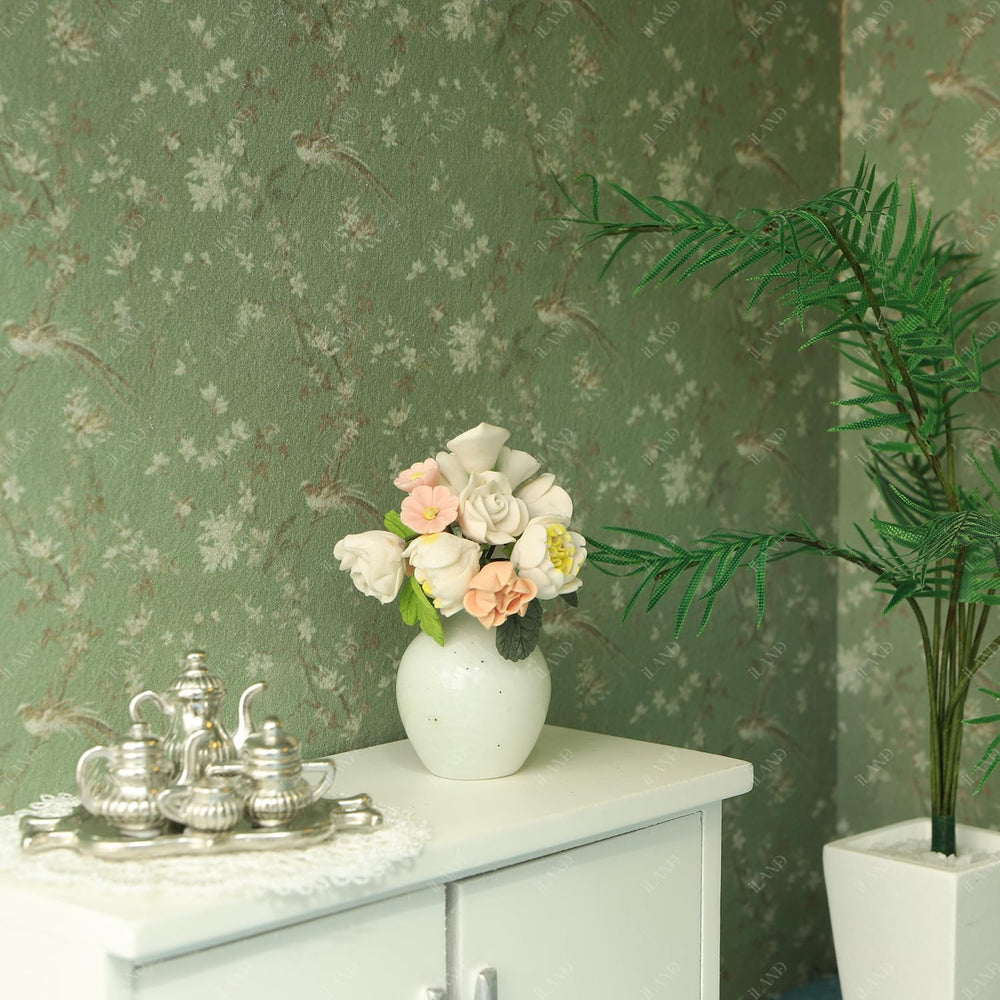 iland dollhouse wallpaper easy to trim and install for hobbyists