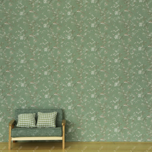 iland dollhouse wallpaper soft fabric texture creates realistic walls for 1:12 scale