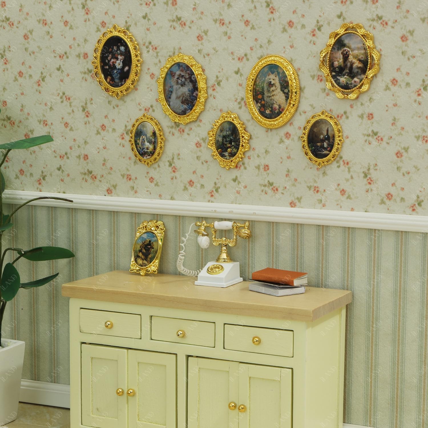 iLAND elf accessories tiny frames add whimsy to fantasy dollhouses
