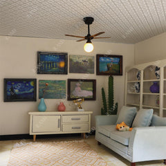 iland miniature dollhouse wooden boards provide sturdy bases for artful frame arrangements.