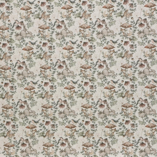 iland Originality Forest Whisper wallpaper close-up reveals forest detail for realistic 1:12 scale interiors