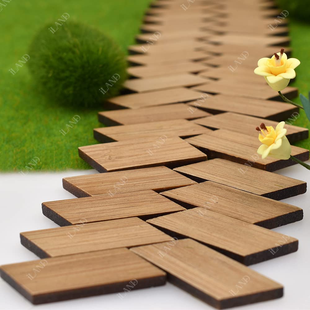 Five-shape kit enables custom parquet designs for unique dollhouses