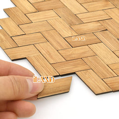 High-quality bamboo provides durable, eco-friendly dollhouse flooring
