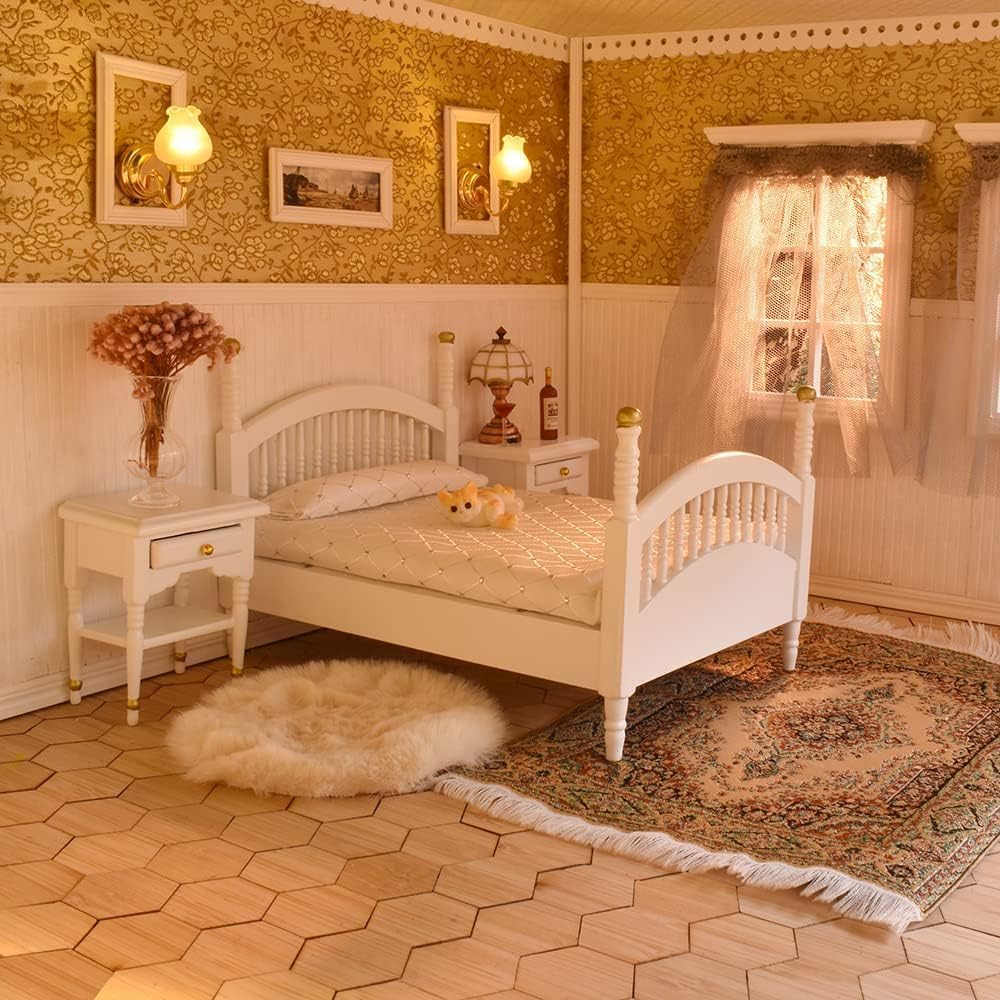 iLAND rocking chair offers a relaxing focal point for 1/12 scale rooms.