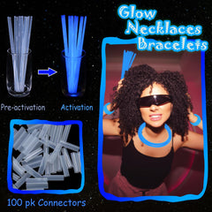 ILHSTY glow sticks activation to bend and shake for glow