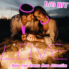 ILHSTY pink glow sticks durable and waterproof for underwater or outdoor use.