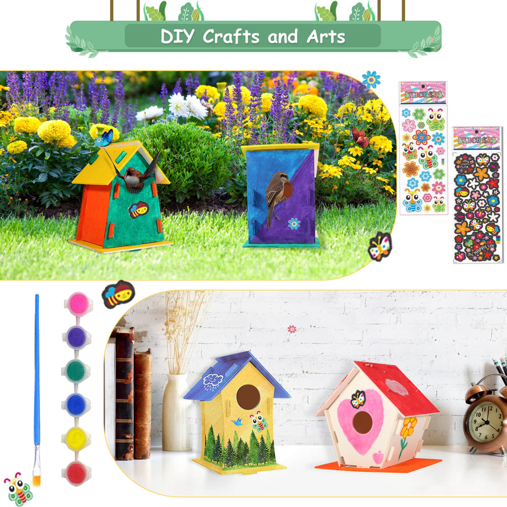 ILHSTY Sticker Sheets allow personalized designs on your finished birdhouses.