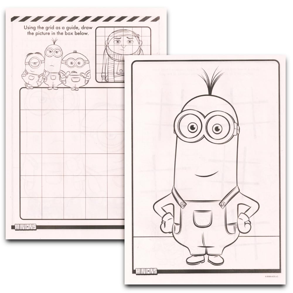 Illumination Intertainment Minions stickers pad with vibrant decals for hours of imaginative activities