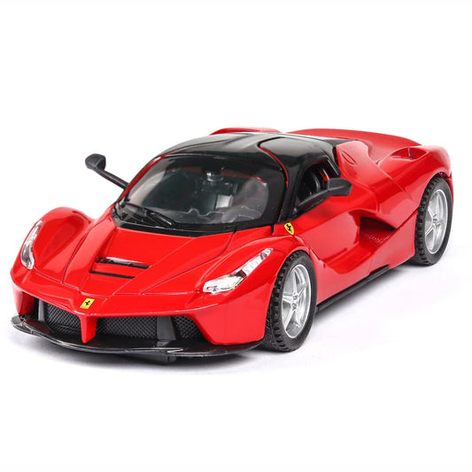 iLooboo LaFer front view of the red alloy collectible with opening doors for interactive display