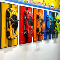 iLuane Display Wallboard detailed instructions guide simple assembly and secure wall mount.