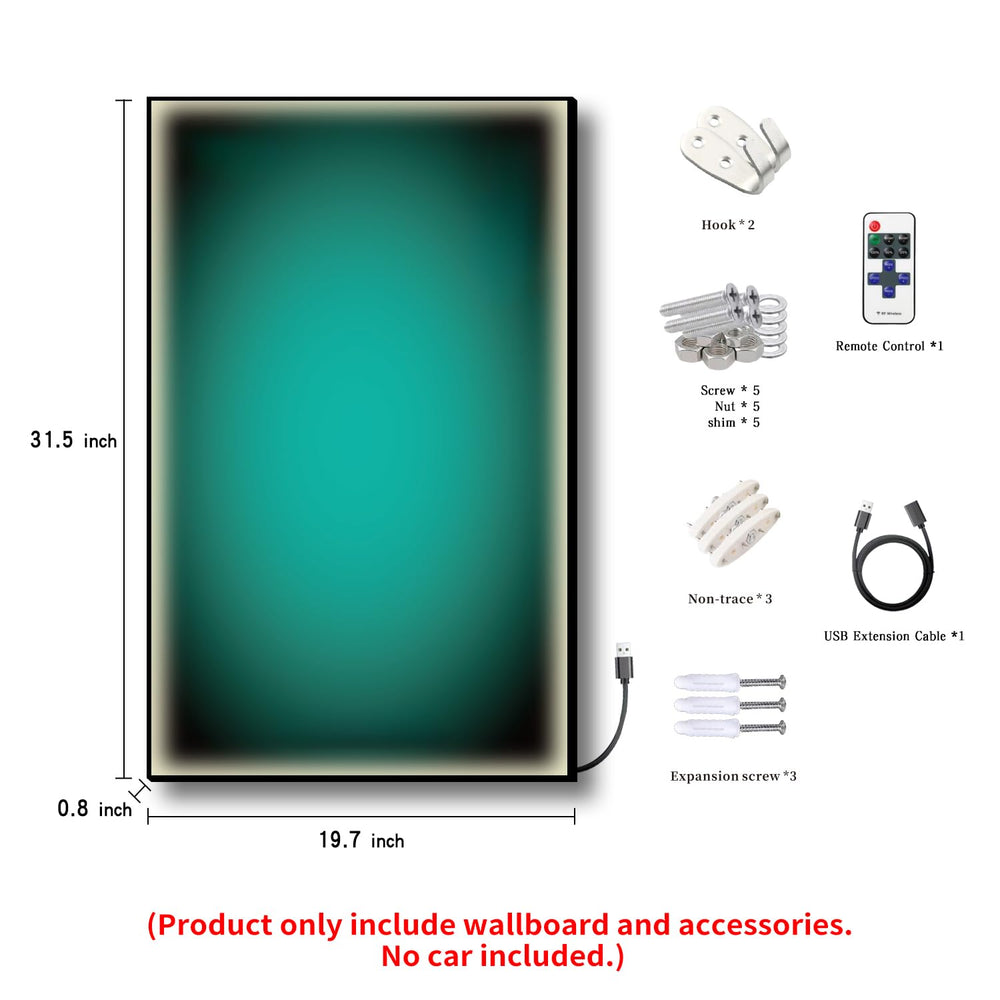iLuane LED strip with remote enables customizable display lighting