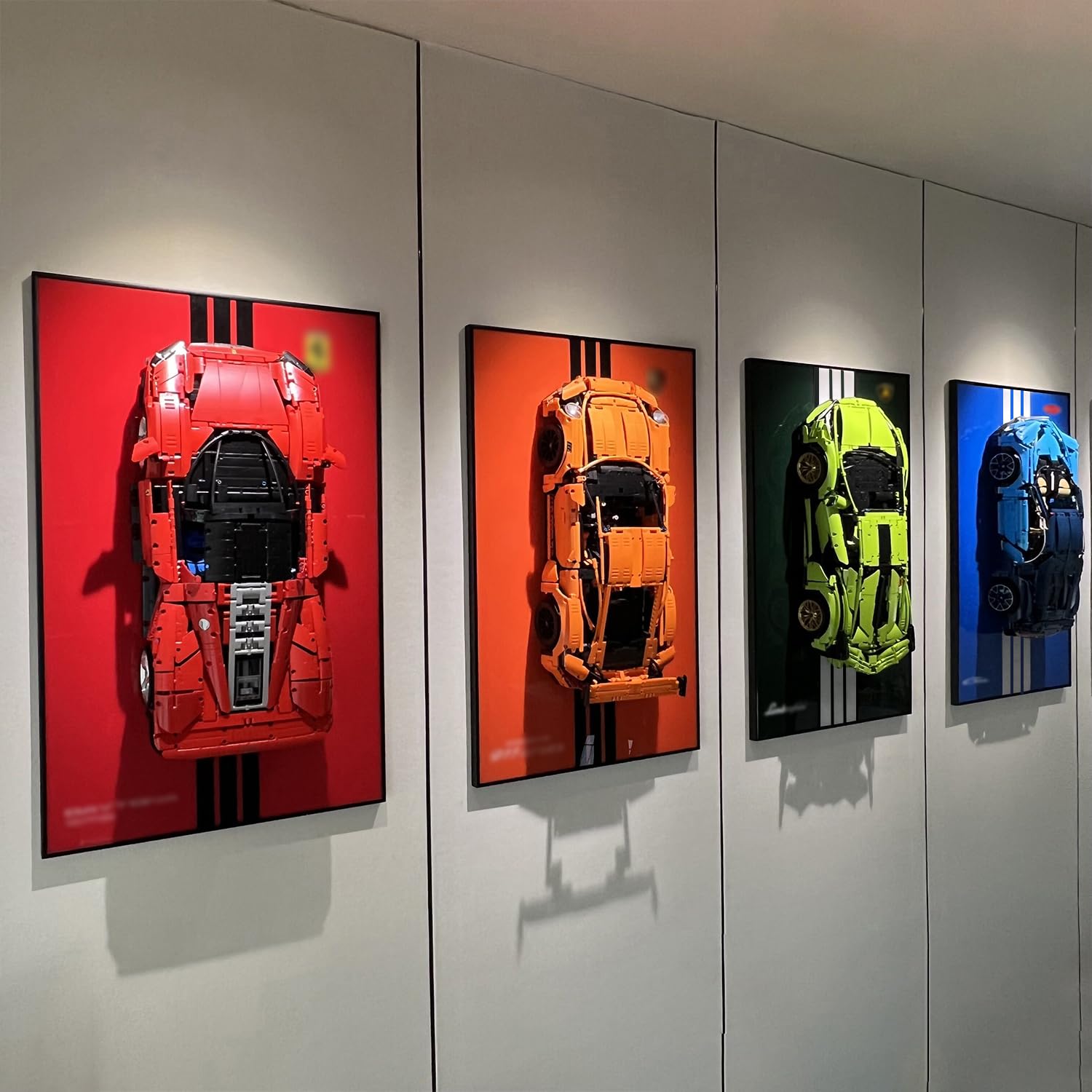 iLuane wall-mount assembly kit enables easy, space-saving display setup
