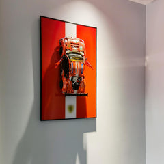 iLuane display wallboard easy assembly with included hardware