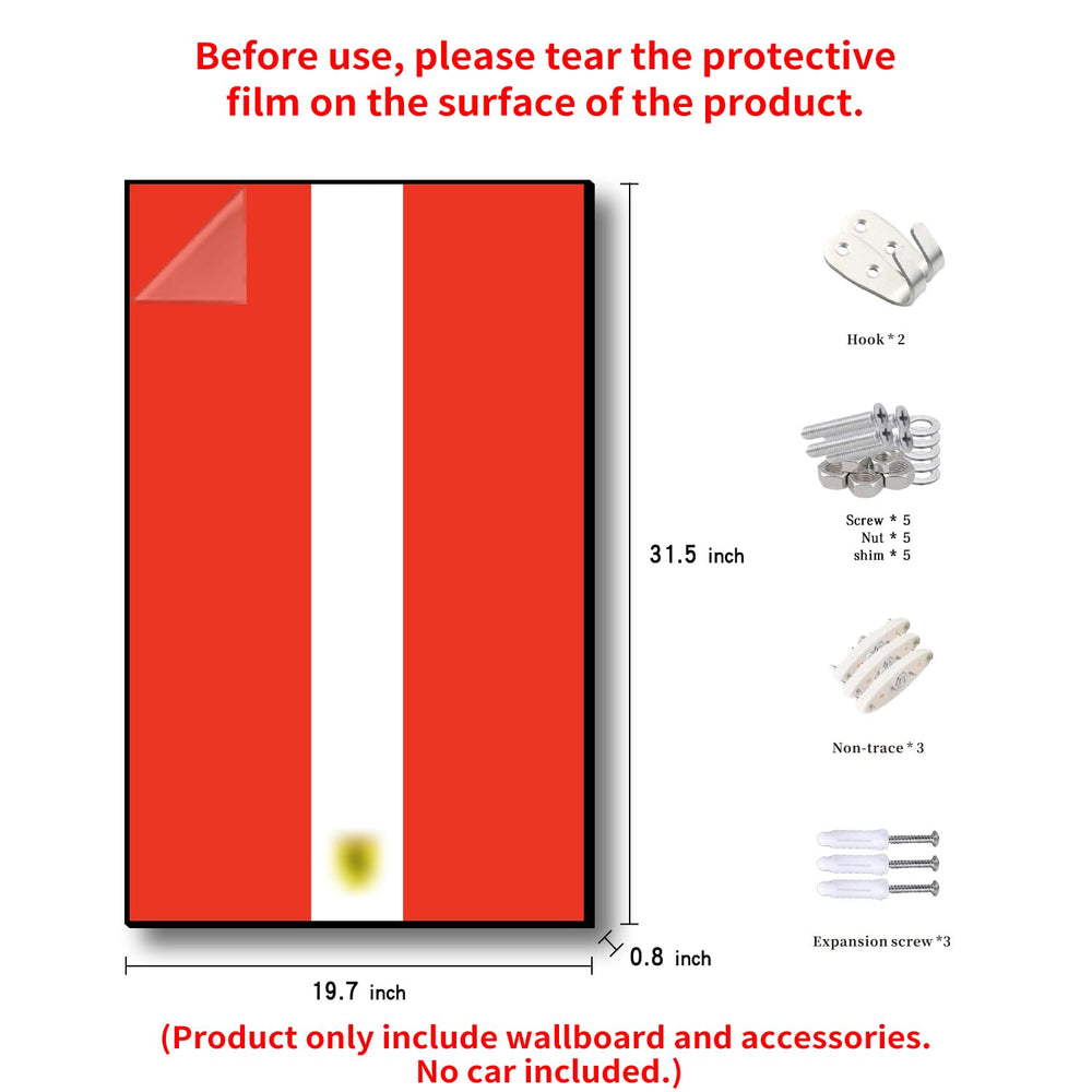 iLuane display wallboard acrylic mirror panel highlights model details