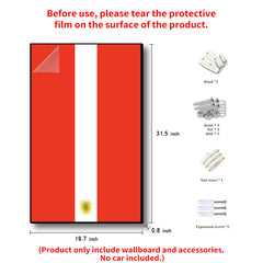 iLuane display wallboard acrylic mirror panel highlights model details