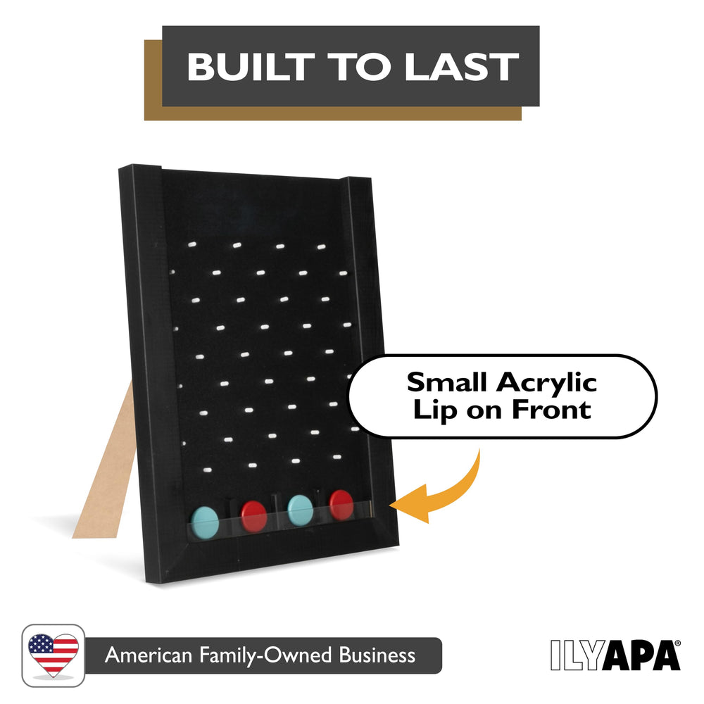 Ilyapa a-frame chalkboard sign black conveys portable visibility for events.