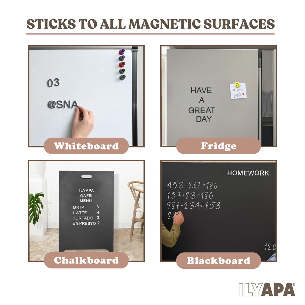 Ilyapa close-up of soft foam magnets highlights safe, durable material
