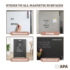 Ilyapa close-up of soft foam magnets highlights safe, durable material