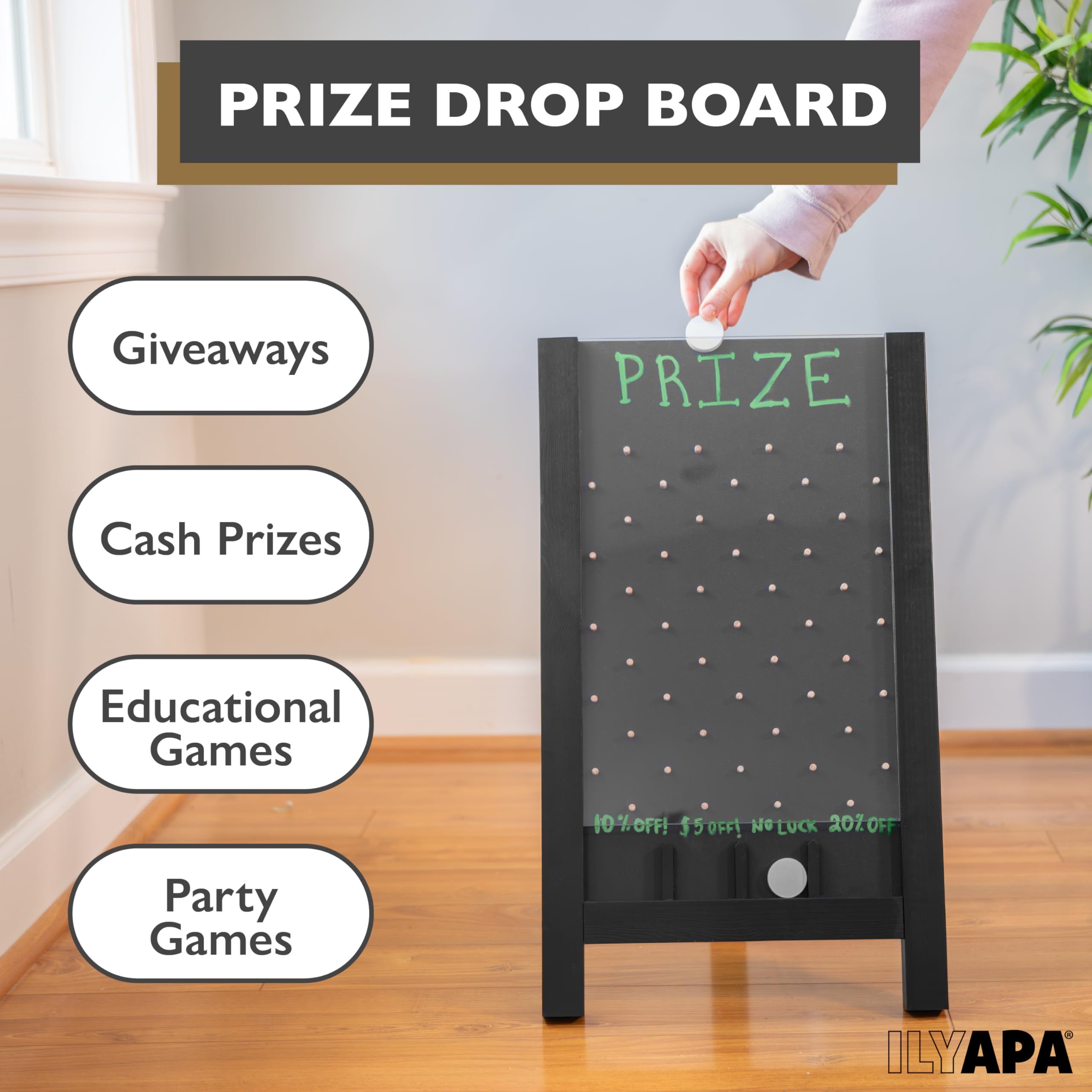 Ilyapa board easy setup helps you start at events in minutes.