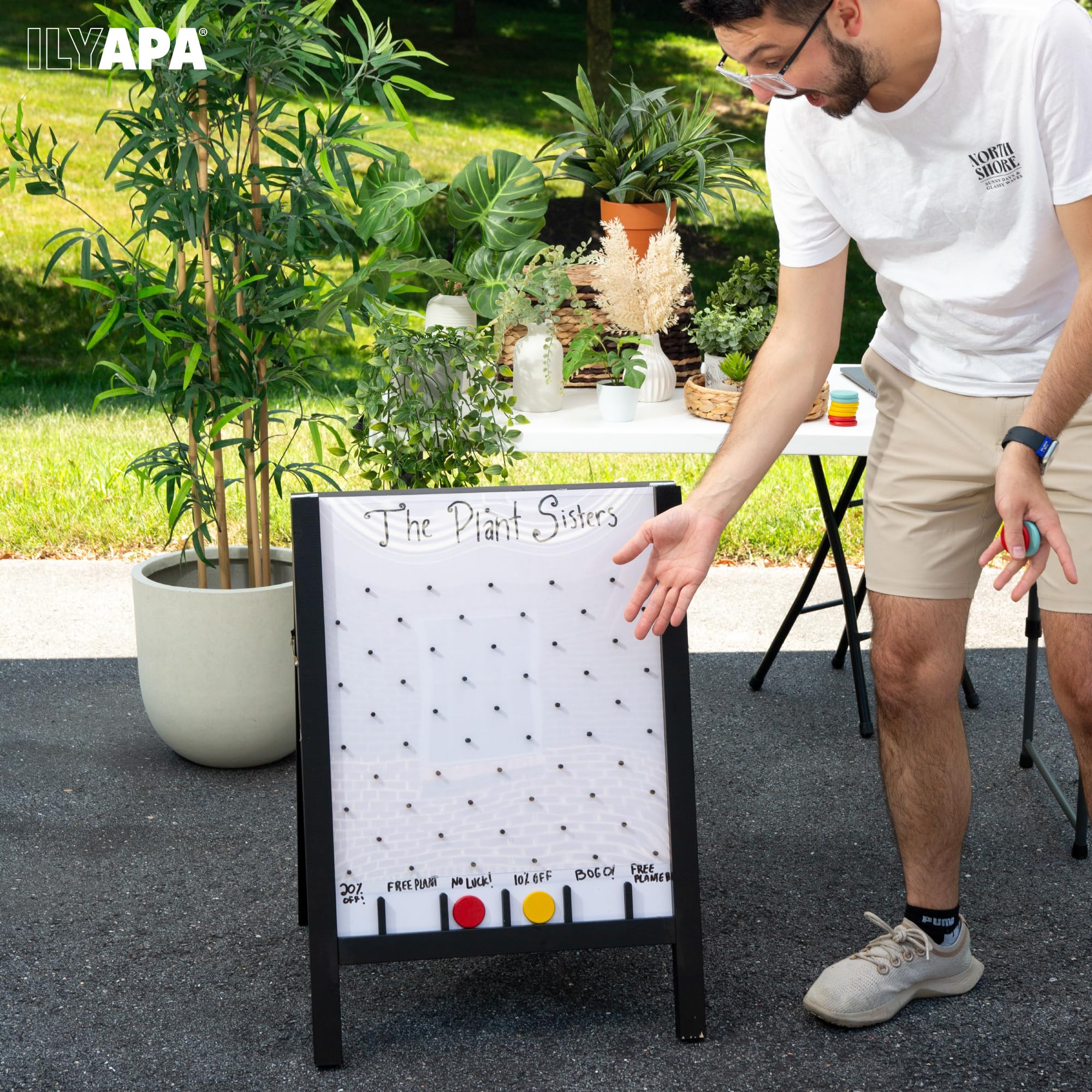Ilyapa board with guarantee support reassuring organizers and vendors.