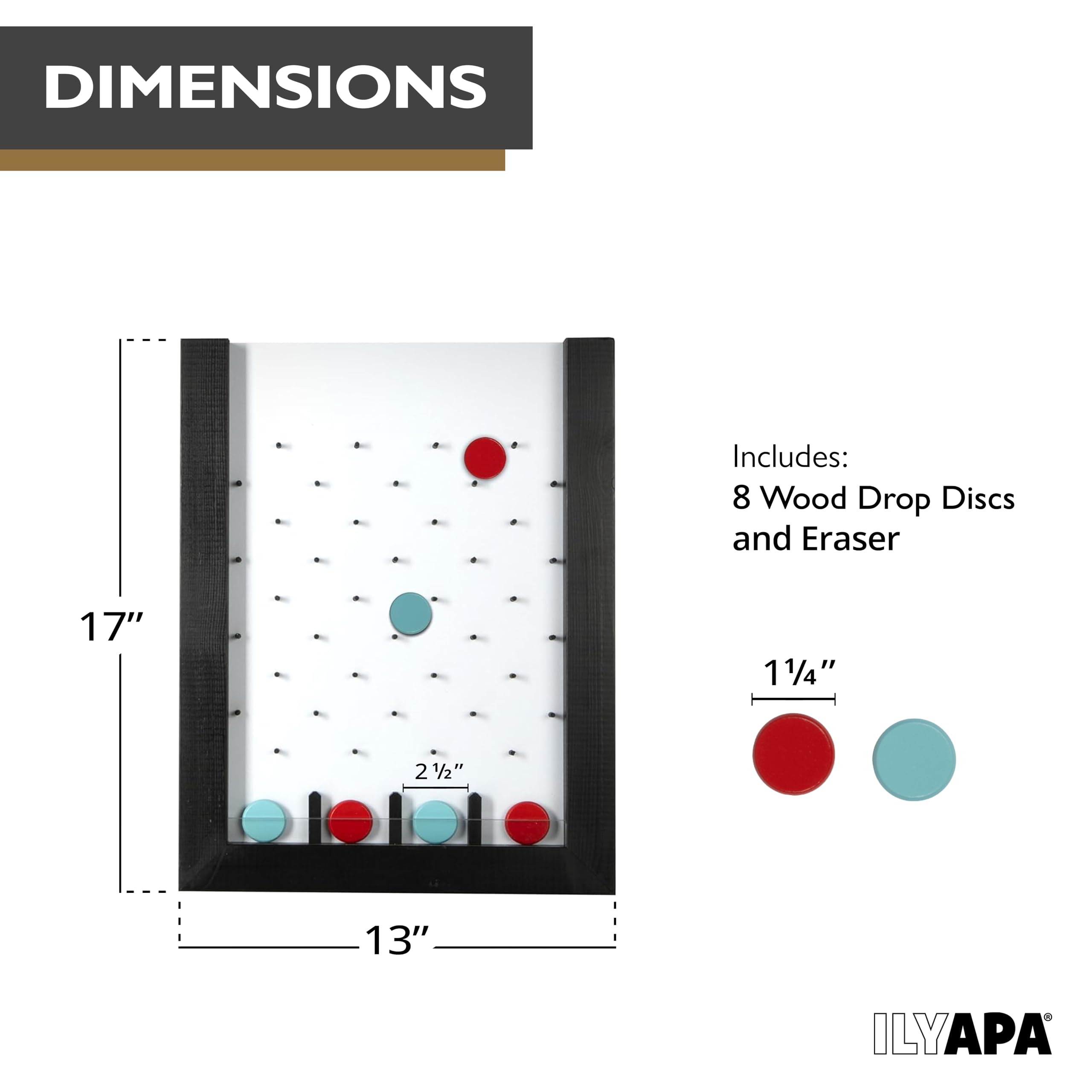 Ilyapa Plinko coins and discs ready for prize drops at booths