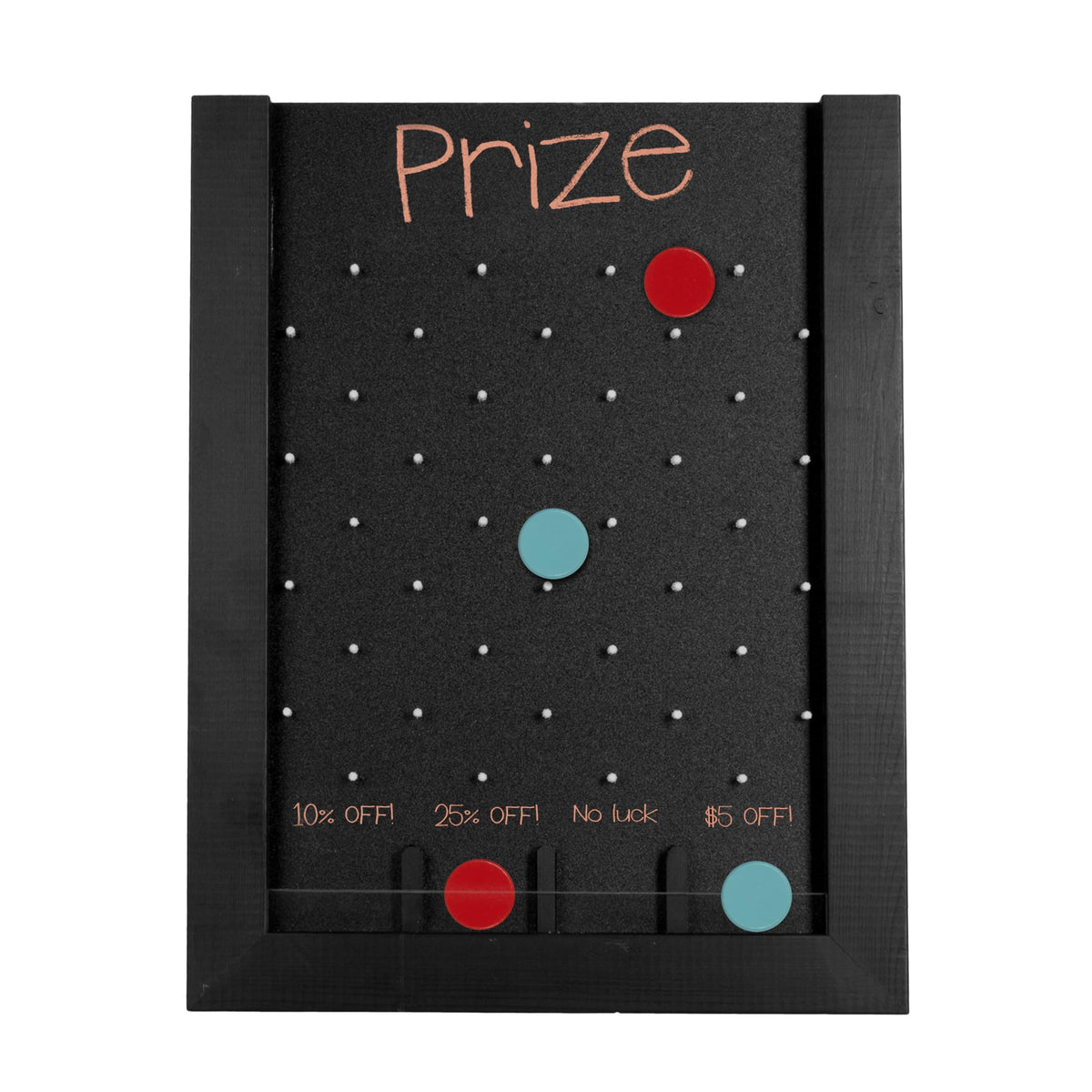 Ilyapa prize drop board 13x17 wooden, ideal for eye-catching trade show displays.