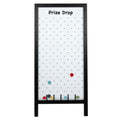 Ilyapa prize drop board front view with large 28x57 inch display for attention