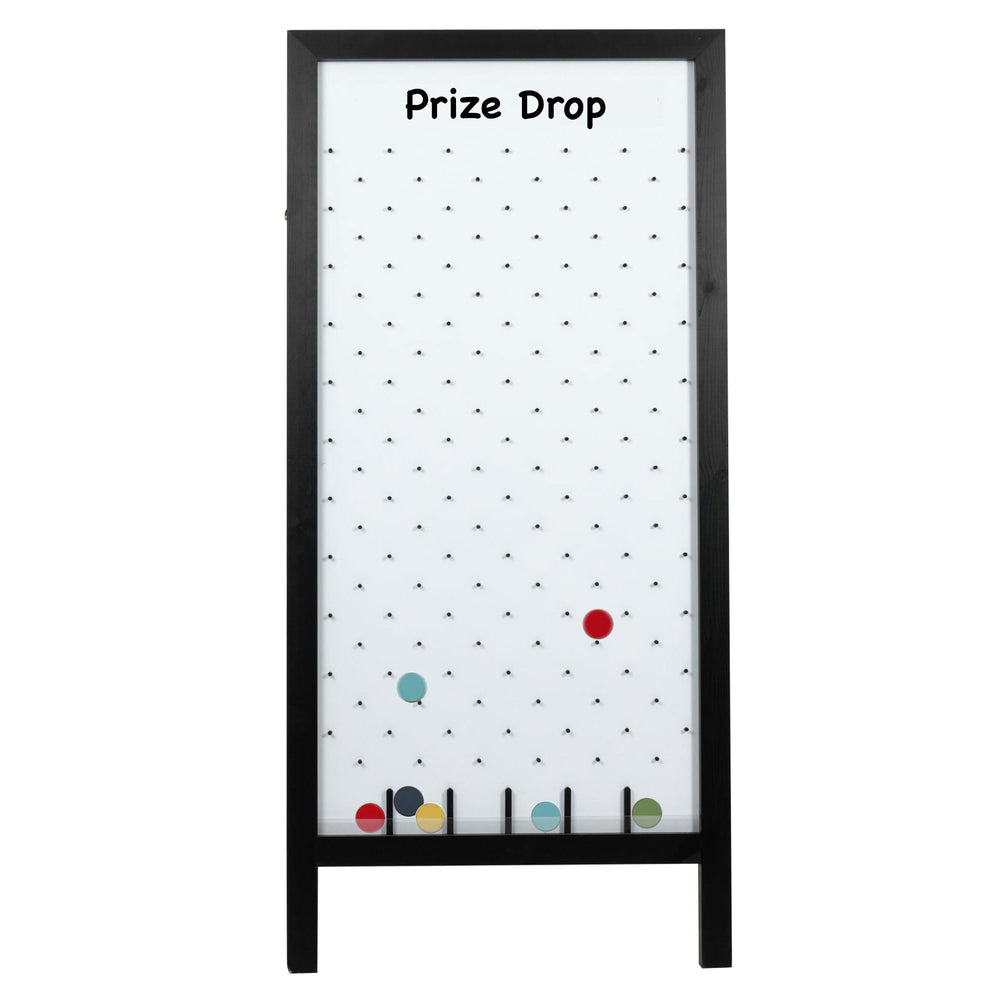 Ilyapa prize drop board front view with large 28x57 inch display for attention