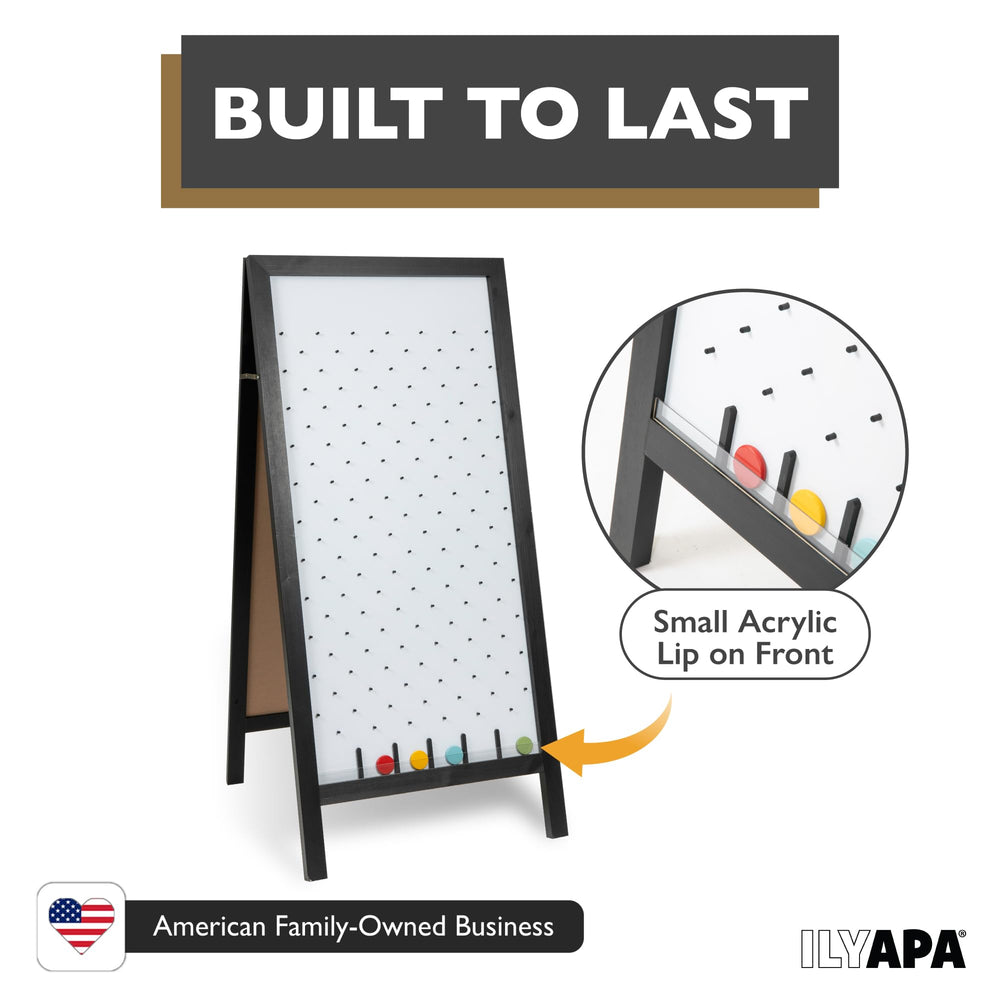 Ilyapa double-sided layout increases event visibility and reach