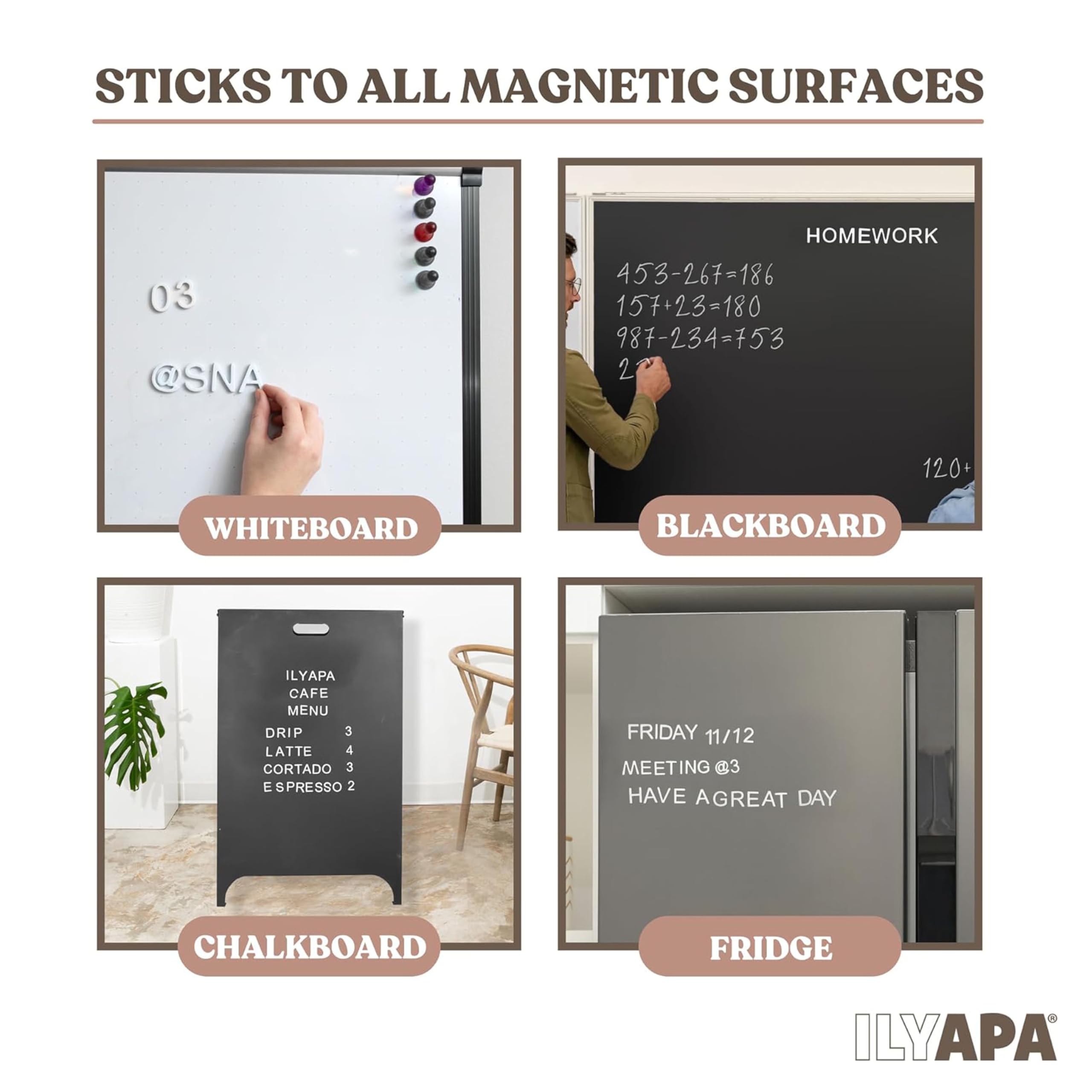 Ilyapa storage-case magnets pieces keep magnets organized