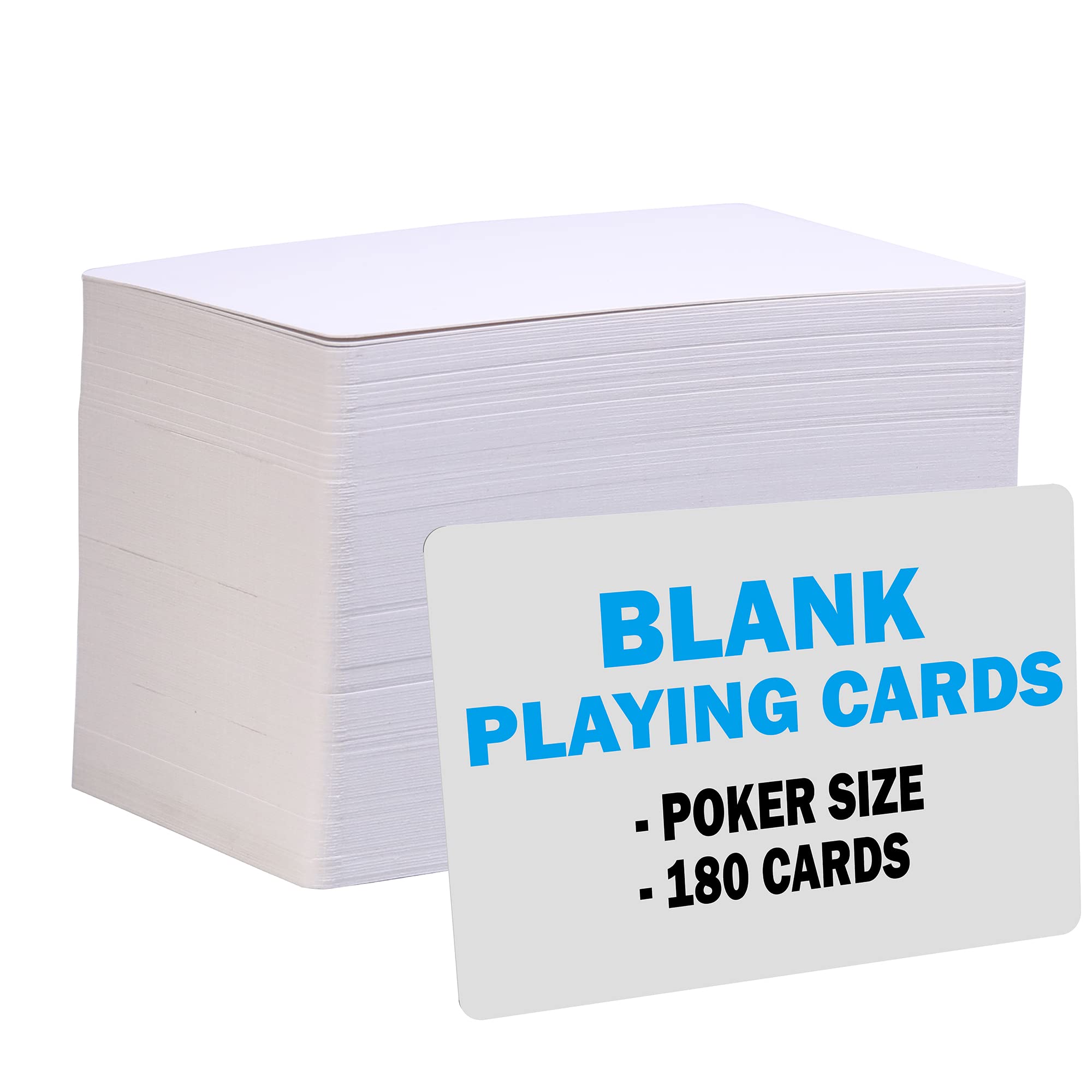 IMAGAME poker-size blank playing cards for custom flashcards and games