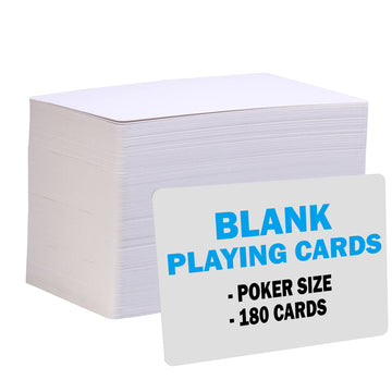 IMAGAME poker-size blank playing cards for custom flashcards and games