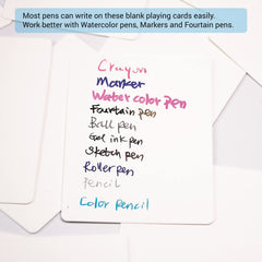 IMAGAME blank playing cards with rounded corners for smooth handling