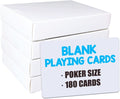 IMAGAME white blank playing cards 180 pack for creative DIY projects