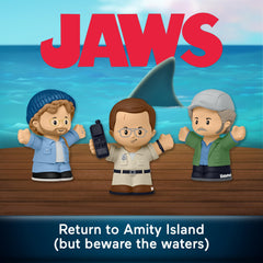 Little People COLLECTOR Jaws Movie Special Edition Set – 3 Figures Display