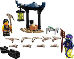 LEGO NINJAGO Cole minifigure ready for action-packed battles