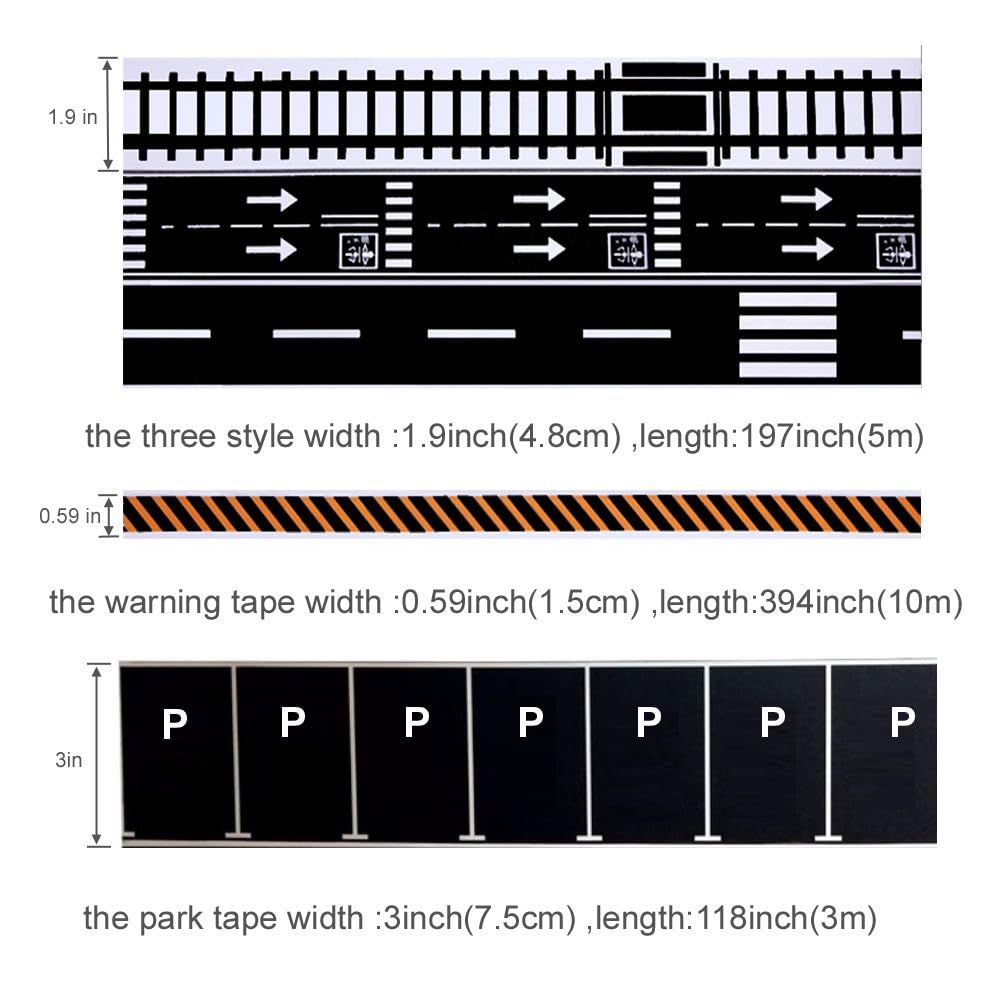 DSPITWOD park tape roll to define pits or borders during play