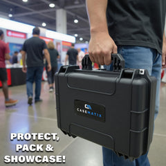 CASEMATIX seal guards against dust and humidity, preserving card condition