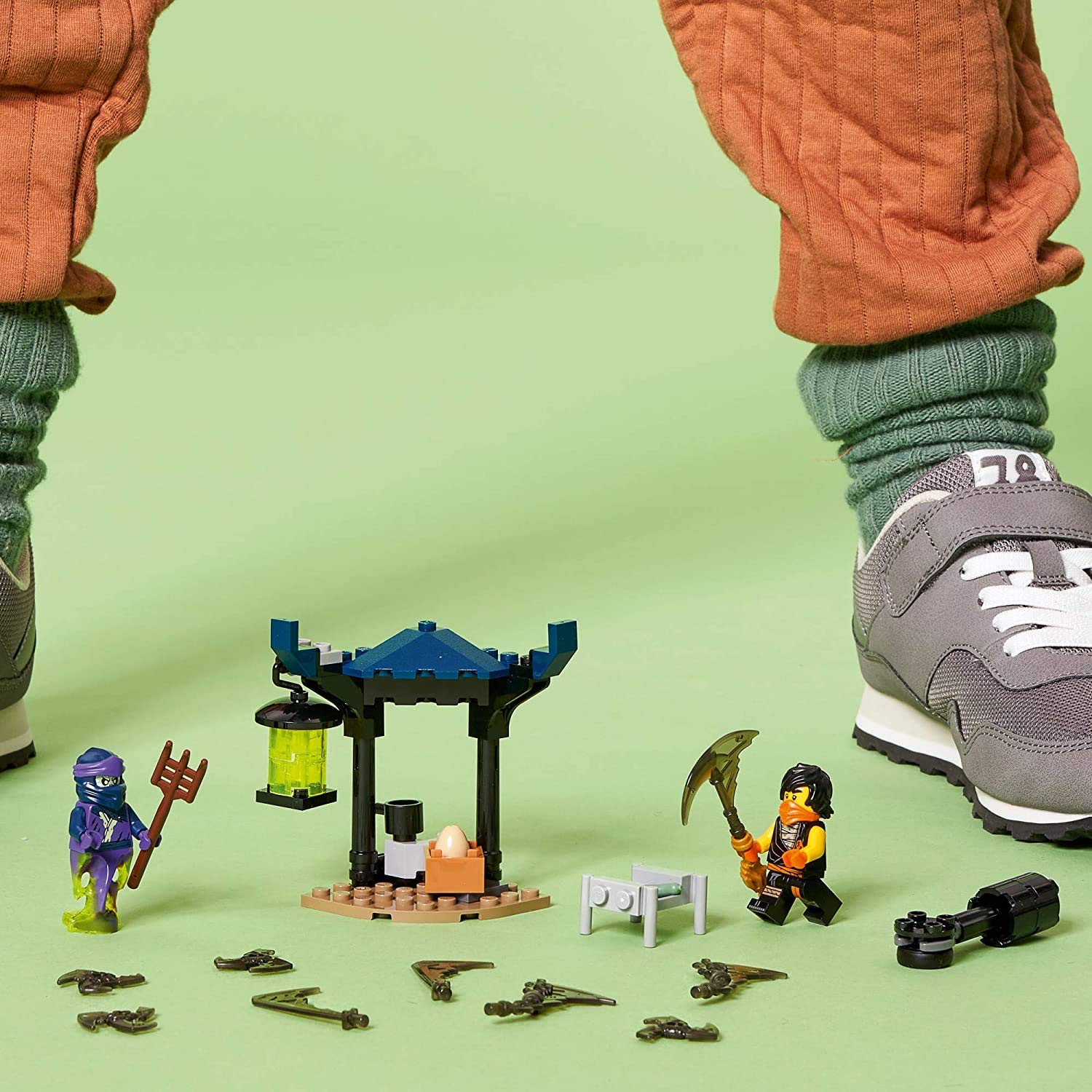 LEGO NINJAGO Epic Battle compact set perfect for desk play