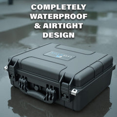 CASEMATIX carry handle simplifies transport for hobby shows and storage