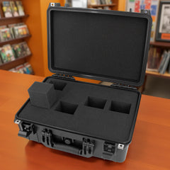 CASEMATIX compatible with 120+ graded slabs and loose cards for flexible storage
