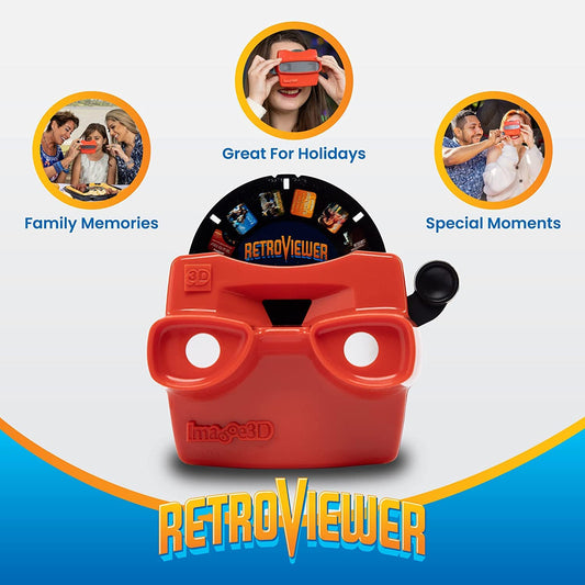 IMAGE3D RetroViewer red outer shot highlights durable, tactile nostalgia for family memories.