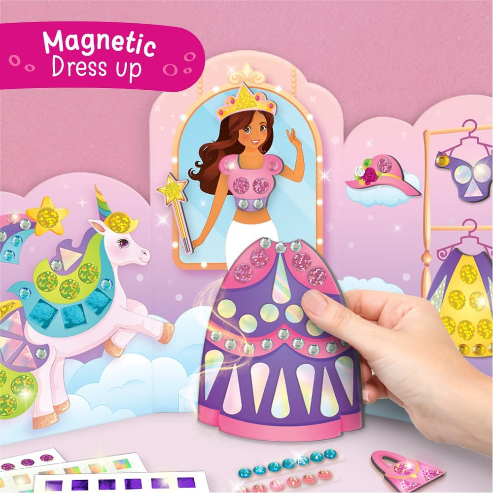 Imagimake all-in-one creative box supports independent, guided crafting sessions.