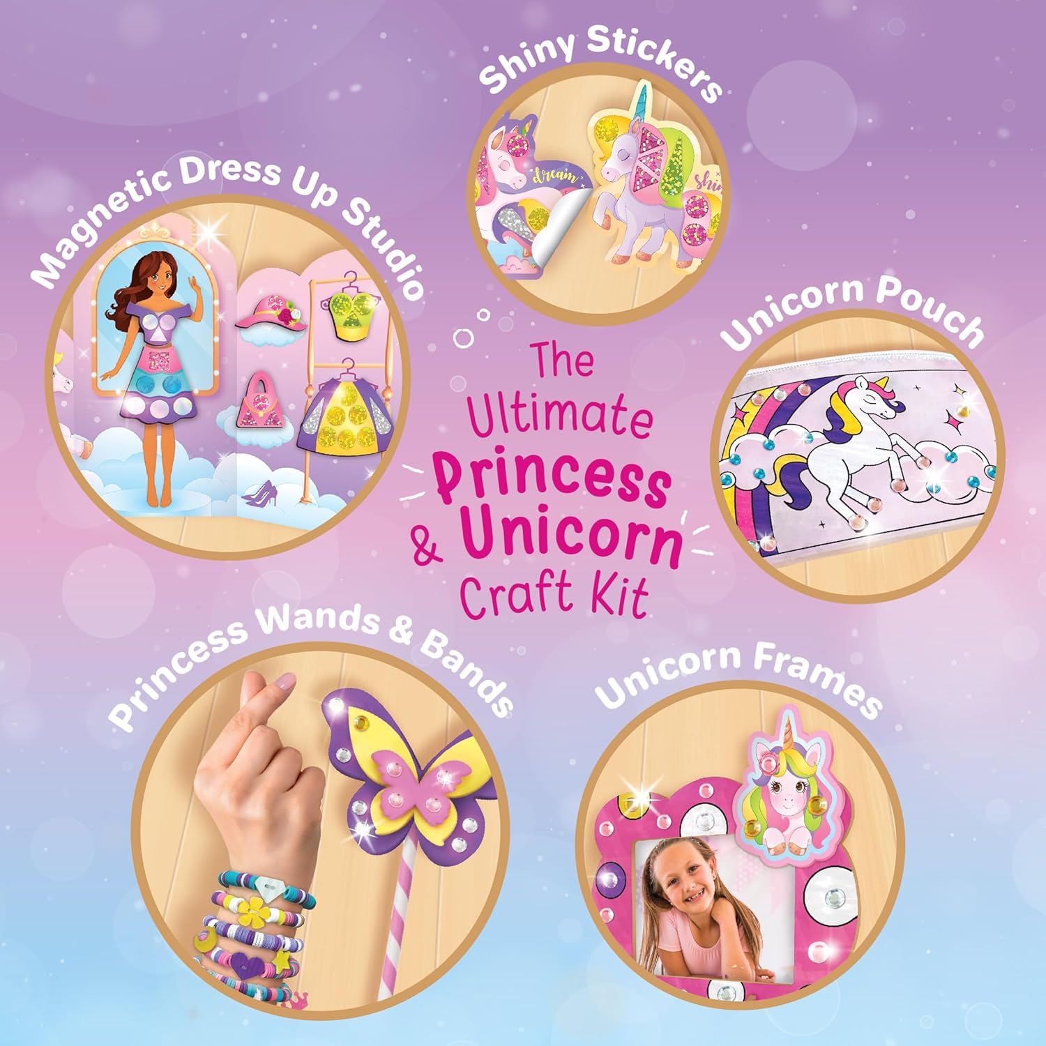 Imagimake bracelet making kit enables kids to craft personalized jewelry.