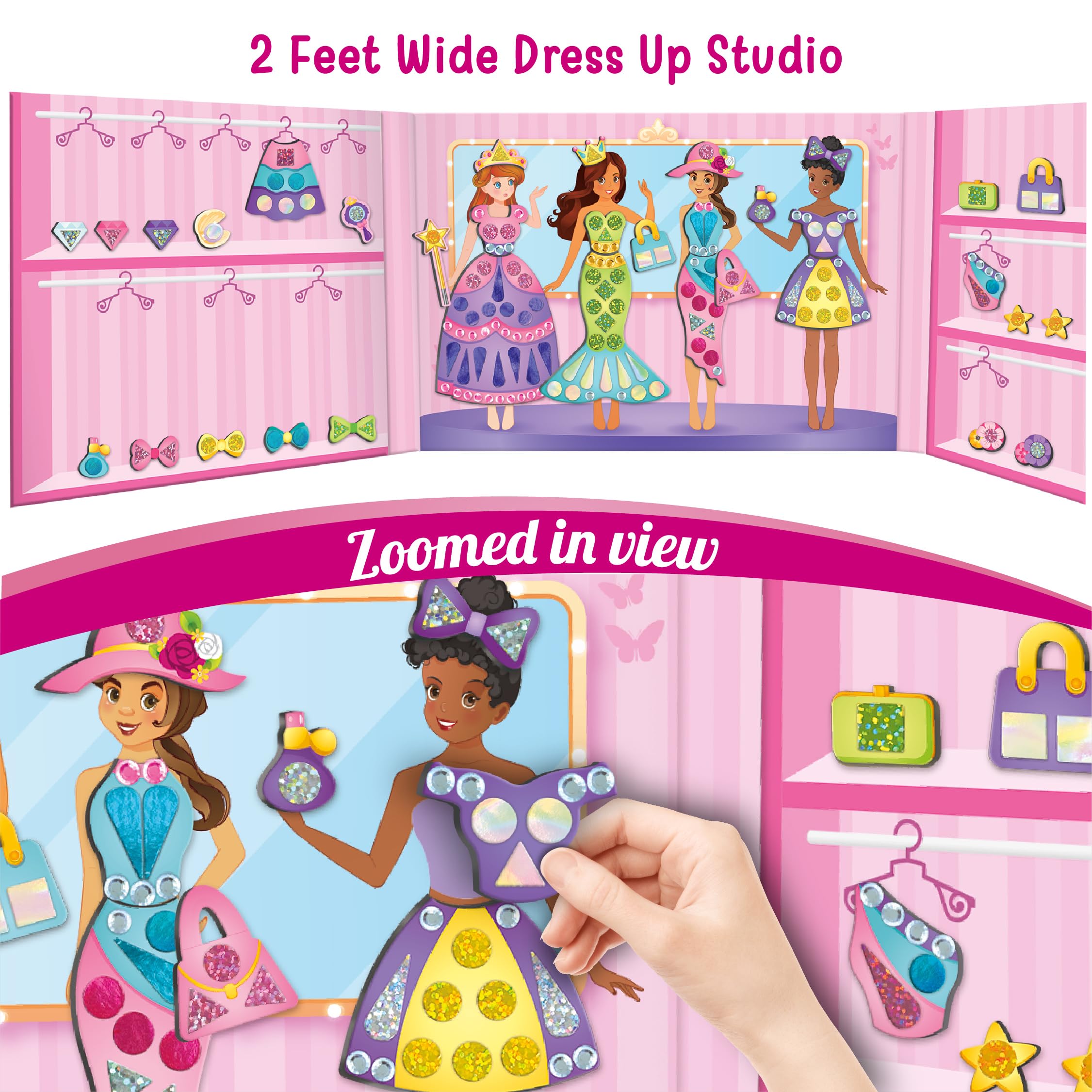Imagimake extra magnetic doll expands play scenarios and sharing.