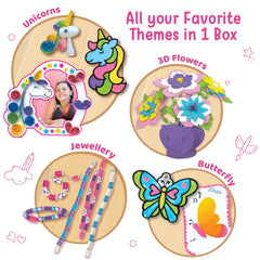 Imagimake Fabulous Craft Kit: glitter paints add shine to crafts and imaginative play.